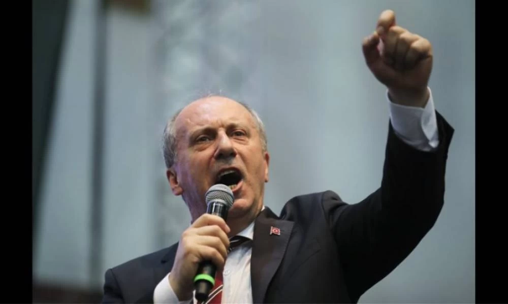 O αντίπαλος του Ερντογάν, ο Μουχαρέμ Ιντζέ, ιδρύει νέο πολιτικό κόμμα